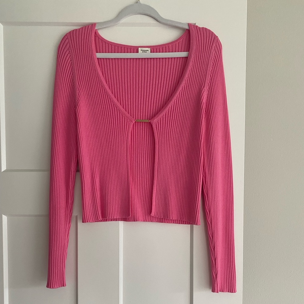 Abercrombie & Fitch Slim Bar Cardigan